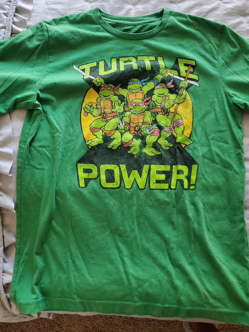 Nickelodeon Green Teenage Mutant Ninja Turtles 'Power' Graphic Tee